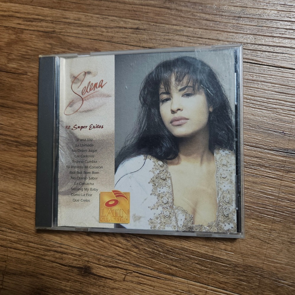 Selena – 12 Super Exitos CD EMI Latin 1994 H2 7243 8 30907 2 3 Tejano Latin, Pop